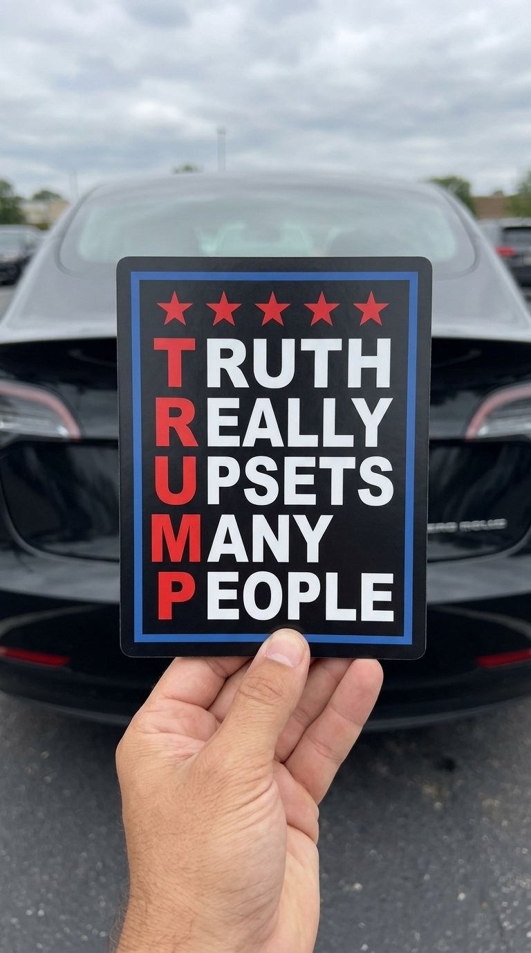 TRUMP Car Magnet